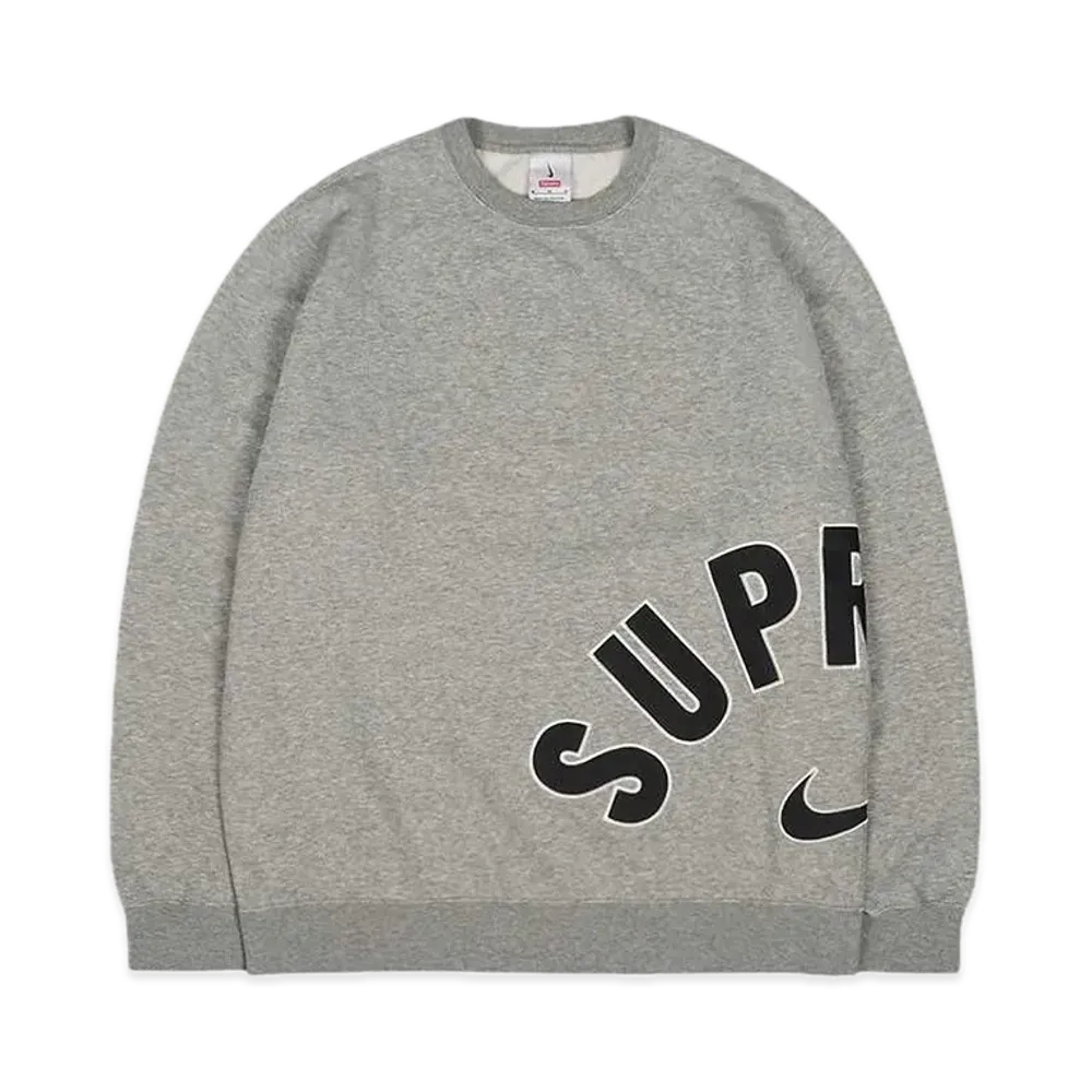 Supreme x Nike Arc Crewneck "Heather Grey"