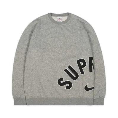 Supreme x Nike Arc Crewneck "Heather Grey"