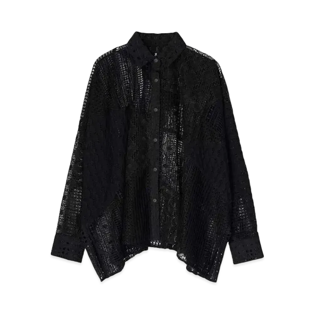 ANREALAGE Lace Blouce "Black"