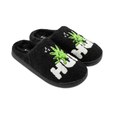 HUF Winter 24 Fuzzy Slipper "Black"