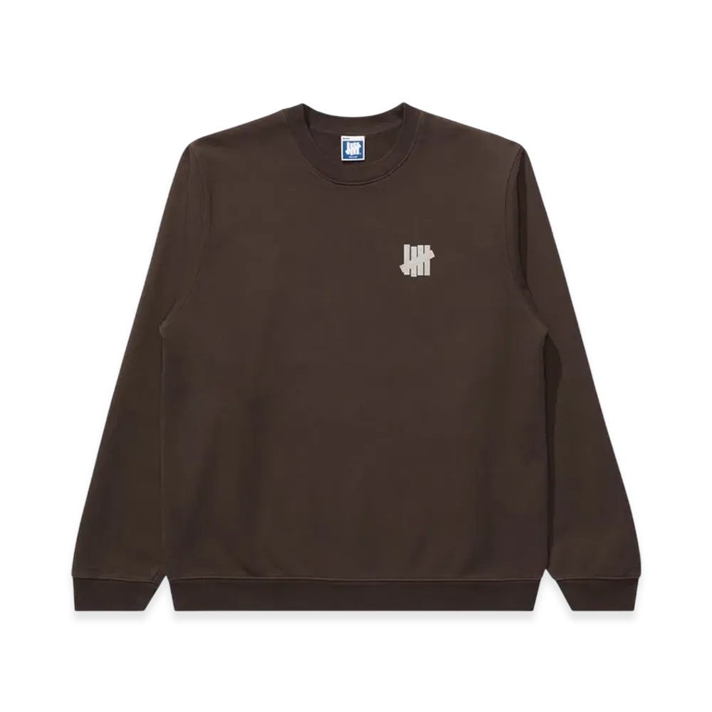 UNDEFEATED Icon Crewneck "Brown"