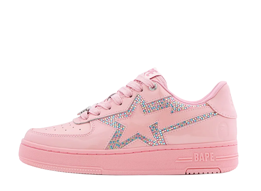 A BATHING APE Women's BAPE STA ICON #3 "Pink"