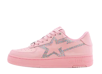 A BATHING APE Women's BAPE STA ICON #3 "Pink"