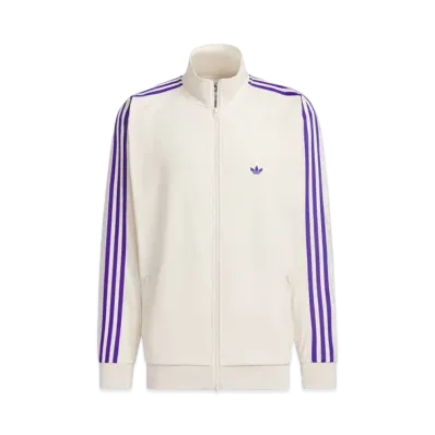adidas Track Jacket Gender Neutral "Wonder White/Energy Ink"