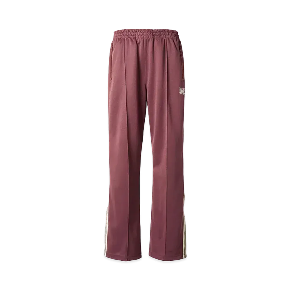 Needles STUDIOUS Track Pant - Poly Smooth "Wine"