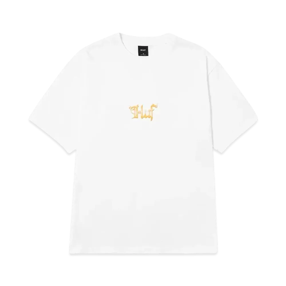 HUF Big H Tee "White"