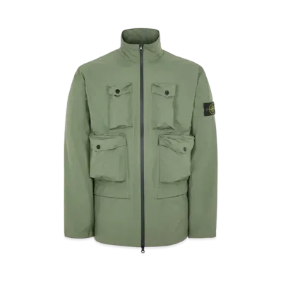 Stone Island 40430 RIPSTOP GORE-TEX WITH PACLITE PRODUCT TECHNOLOGY_PACKABLE "Sage Green"