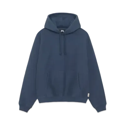 Stussy Fleece Raglan Hood "Navy"