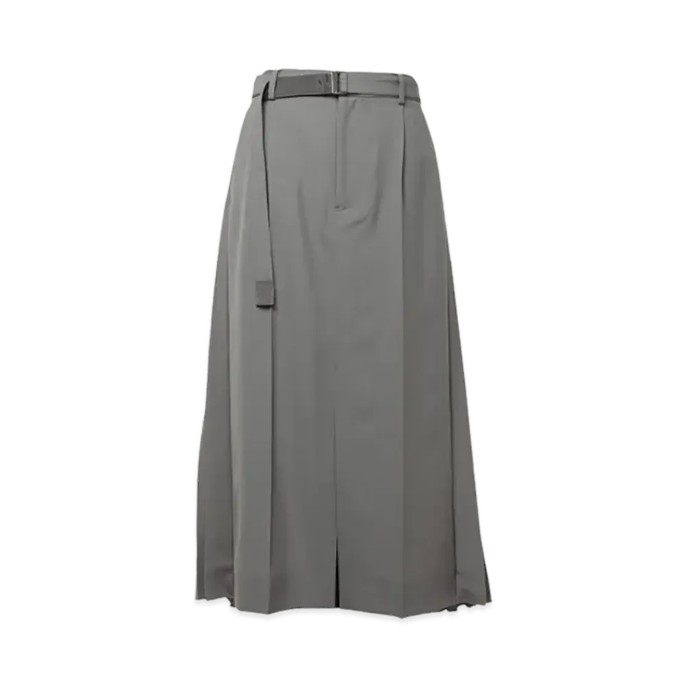sacai Suiting Skirt "Taupe"