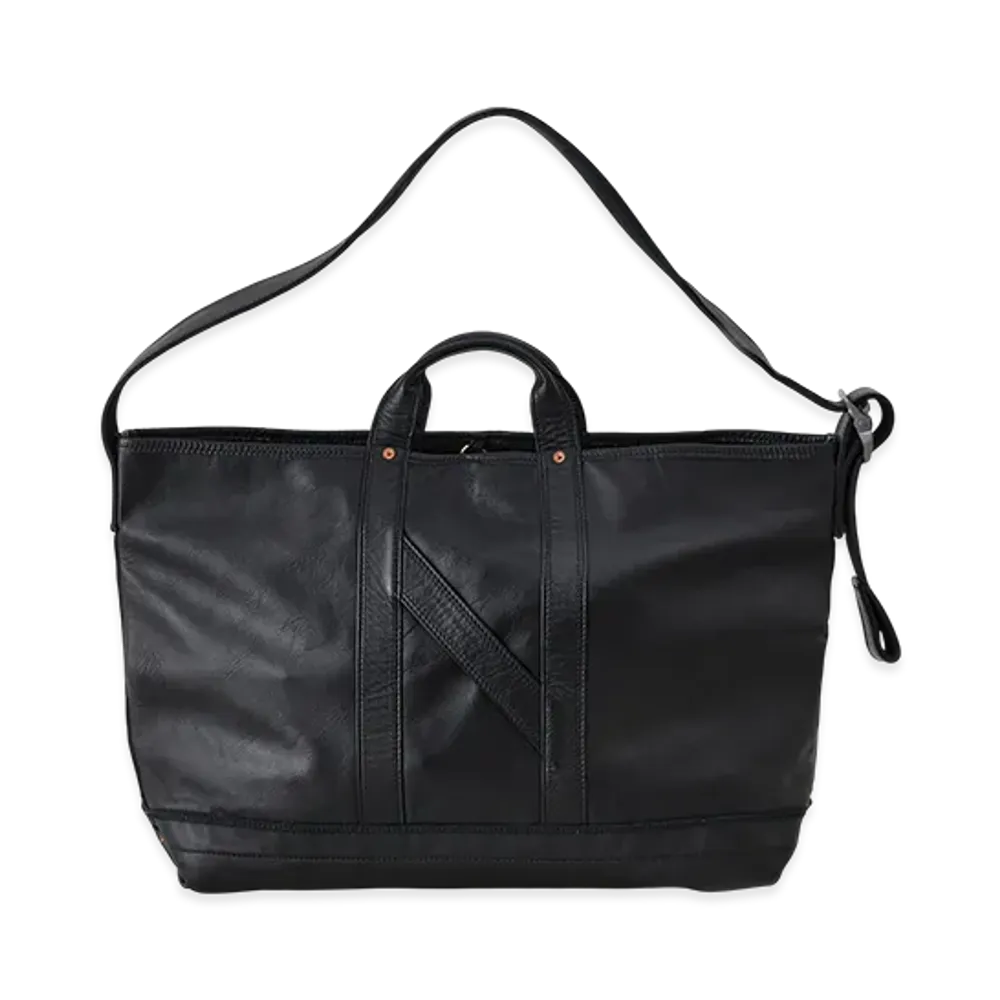 NICENESS H.Ledz Horse Leather Shoulder Strap Bag "Black"