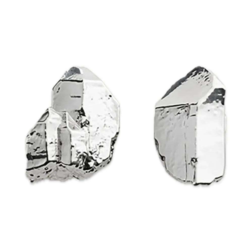 MM6 Maison Margiela Lock Hoop Earrings "Silver"