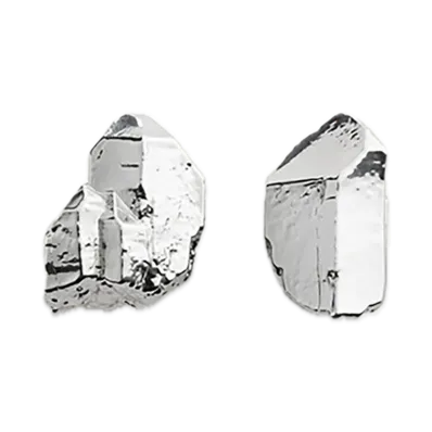 MM6 Maison Margiela Lock Hoop Earrings "Silver"
