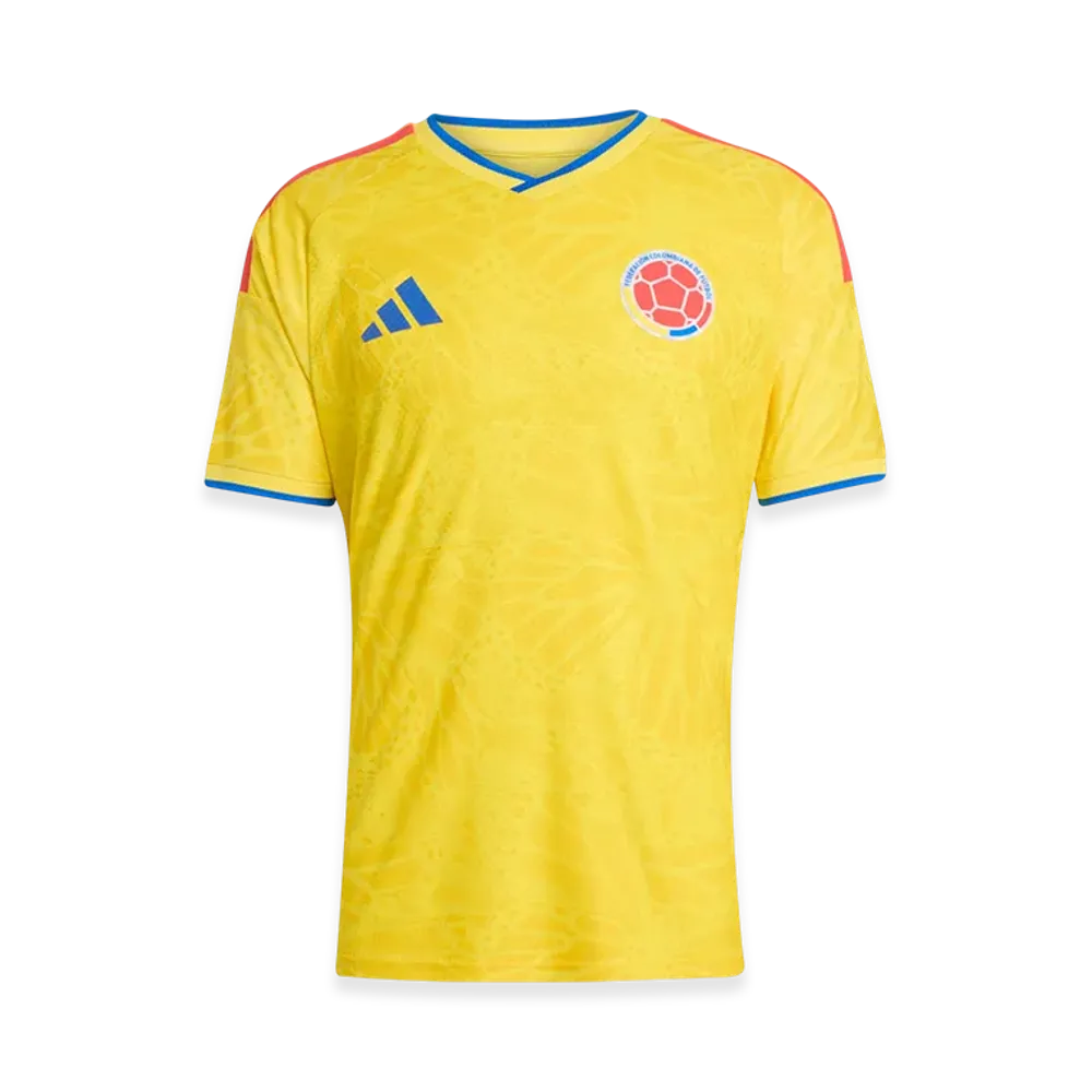 adidas Colombia 26 Home Authentic Jersey "Impact Yellow"