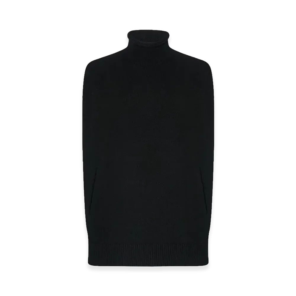 The Row Women's Meo Cashmere Turtleneck "Black"