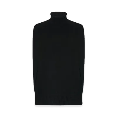 The Row Women's Meo Cashmere Turtleneck "Black"