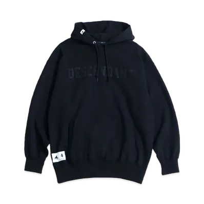 DESCENDANT for Ron Herman Black Collection Dirt Sweat Hoodie "Black"