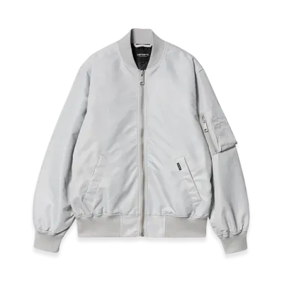 Carhartt WIP Women's Otley Bomber "Sonic Silver"