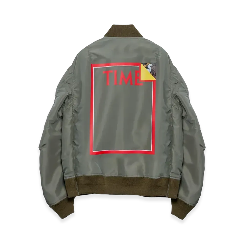 sacai x Mungo Thomson Nylon Twill Blouson #1 "Khaki"