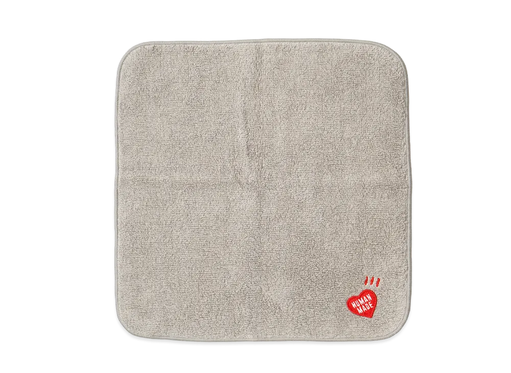 HUMAN MADE HM Hand Towel "Gray"