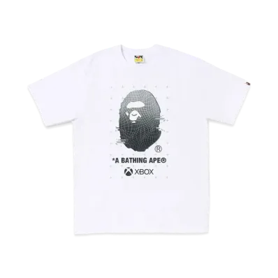 A BATHING APE x XBOX Ape Head Tee #2 "White"