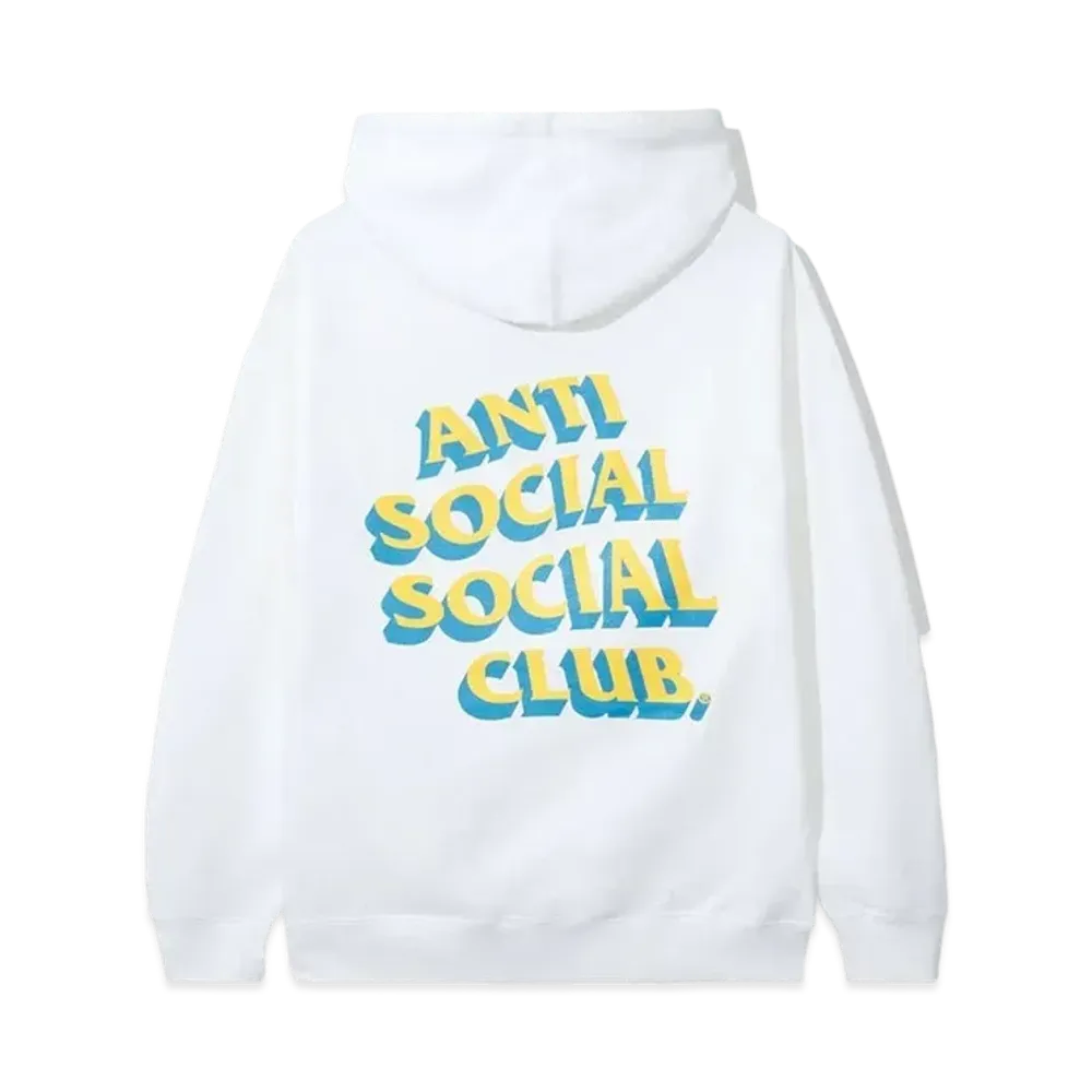 ANTI SOCIAL SOCIAL CLUB Popcorn Hoodie "White" (SS20)