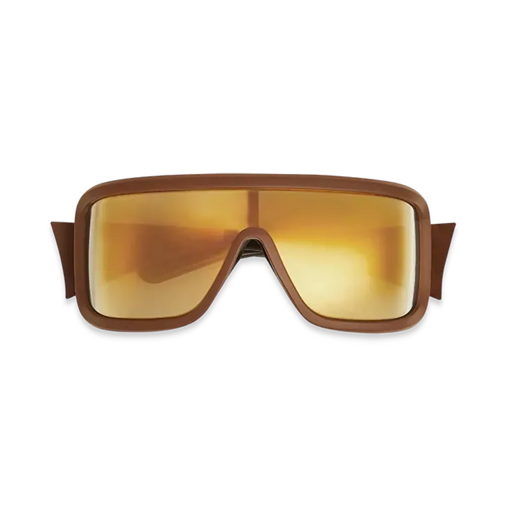 MONCLER Snowseeker Rectangular Sunglasses "Brown"