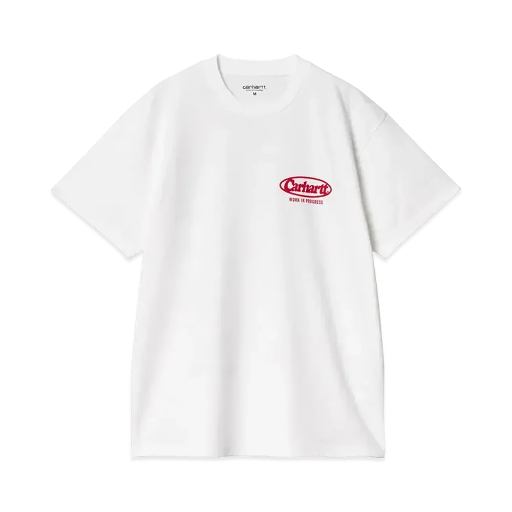 Carhartt WIP S/S Logo T-Shirt "White"