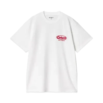 Carhartt WIP S/S Logo T-Shirt "White"