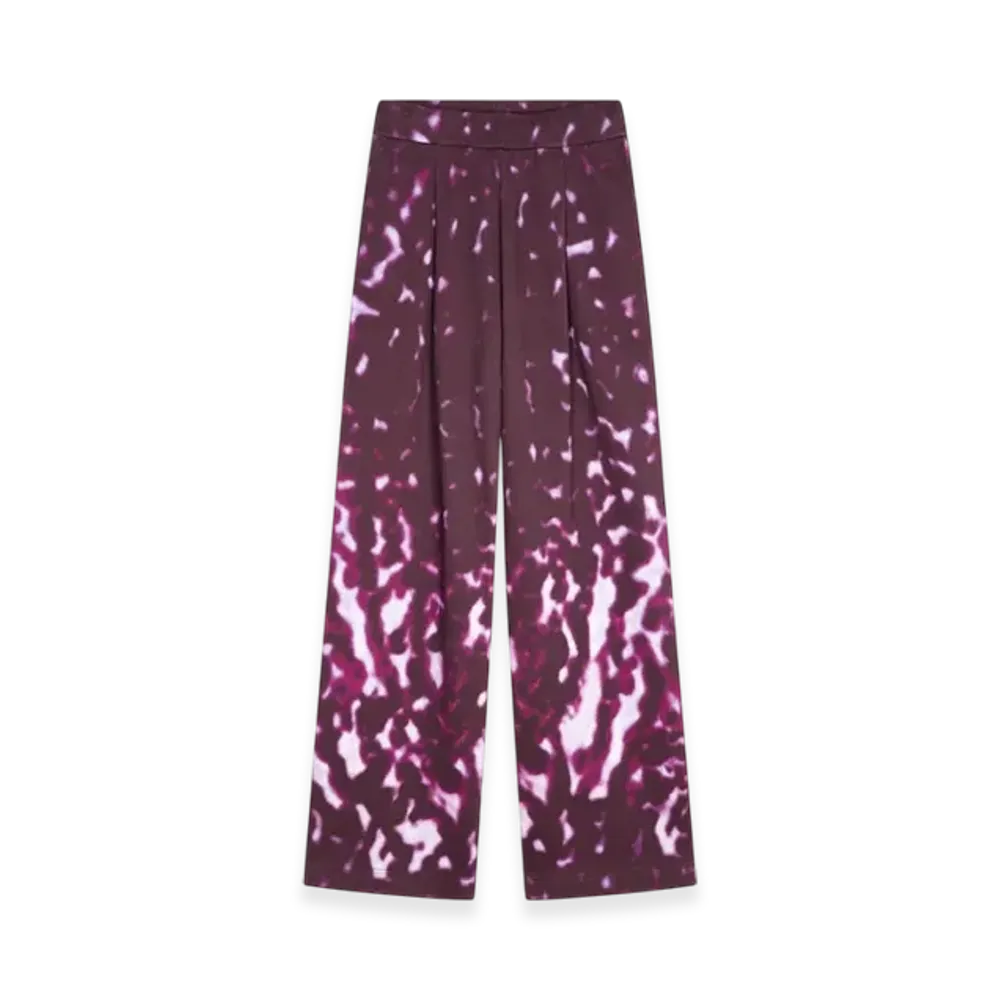 DRIES VAN NOTEN Women's Straight Sweatpants "Fuchsia"