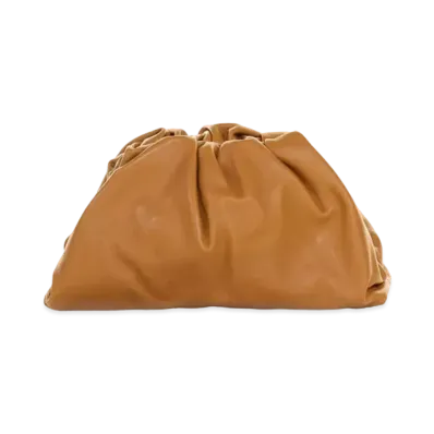Bottega Veneta Teen Clutch Bag Leather "Caramel"