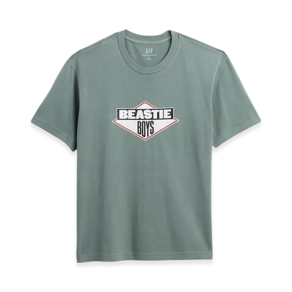 GAP Beastie Boys Relaxed Graphic T-Shirt "Ro Reru Ris Green"