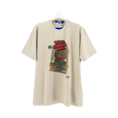 JUNYA WATANABE MAN Cotton Jersey Product Print T-shirt "Beige"