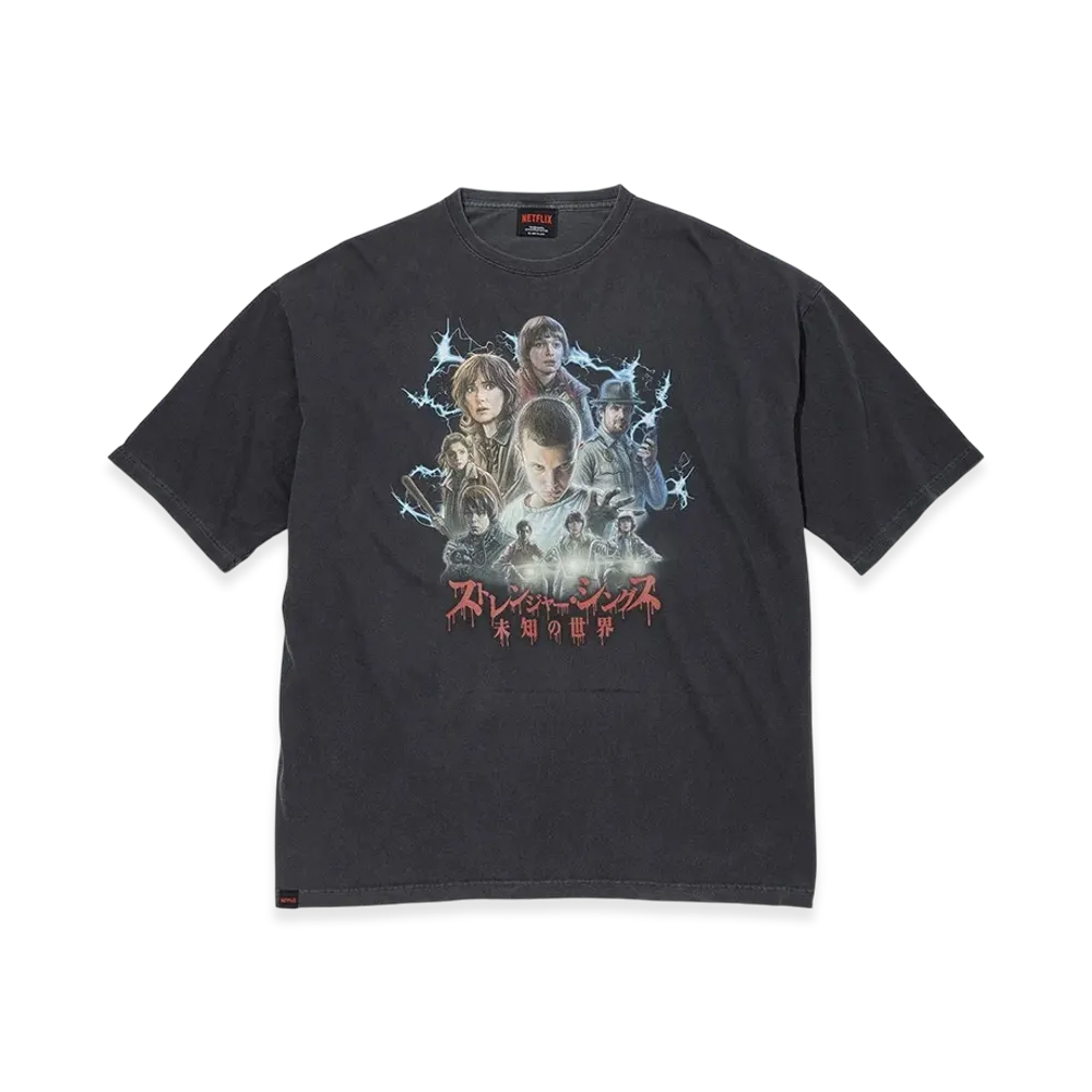 Netflix Stranger Things x V.A. S/S TEE "Black"