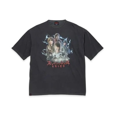 Netflix Stranger Things x V.A. S/S TEE "Black"