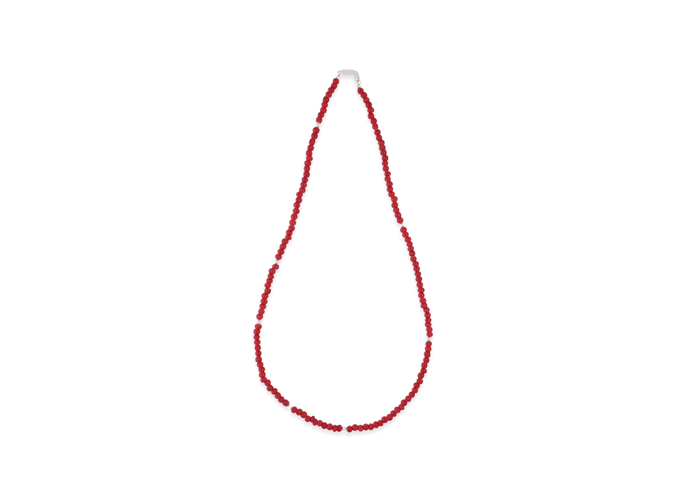 WIND AND SEA IVX Japan WDS White Hearts Necklace "Red"