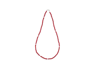 WIND AND SEA IVX Japan WDS White Hearts Necklace "Red"