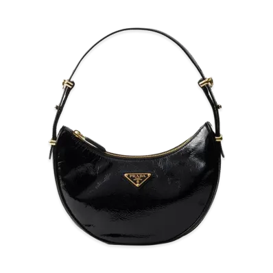 PRADA Women's 'Arque' Shoulder Bag "Black"