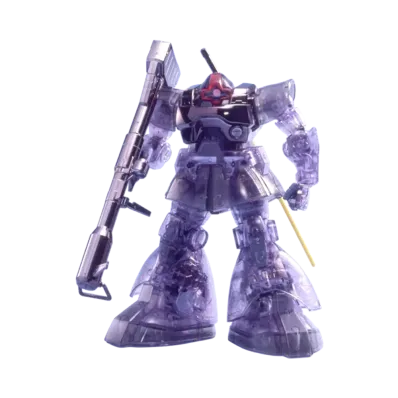 BANDAI "MASTER GRADE" -MOBILE SUIT GUNDAM- MG 1/100 Rick Dom Clear Plated Version