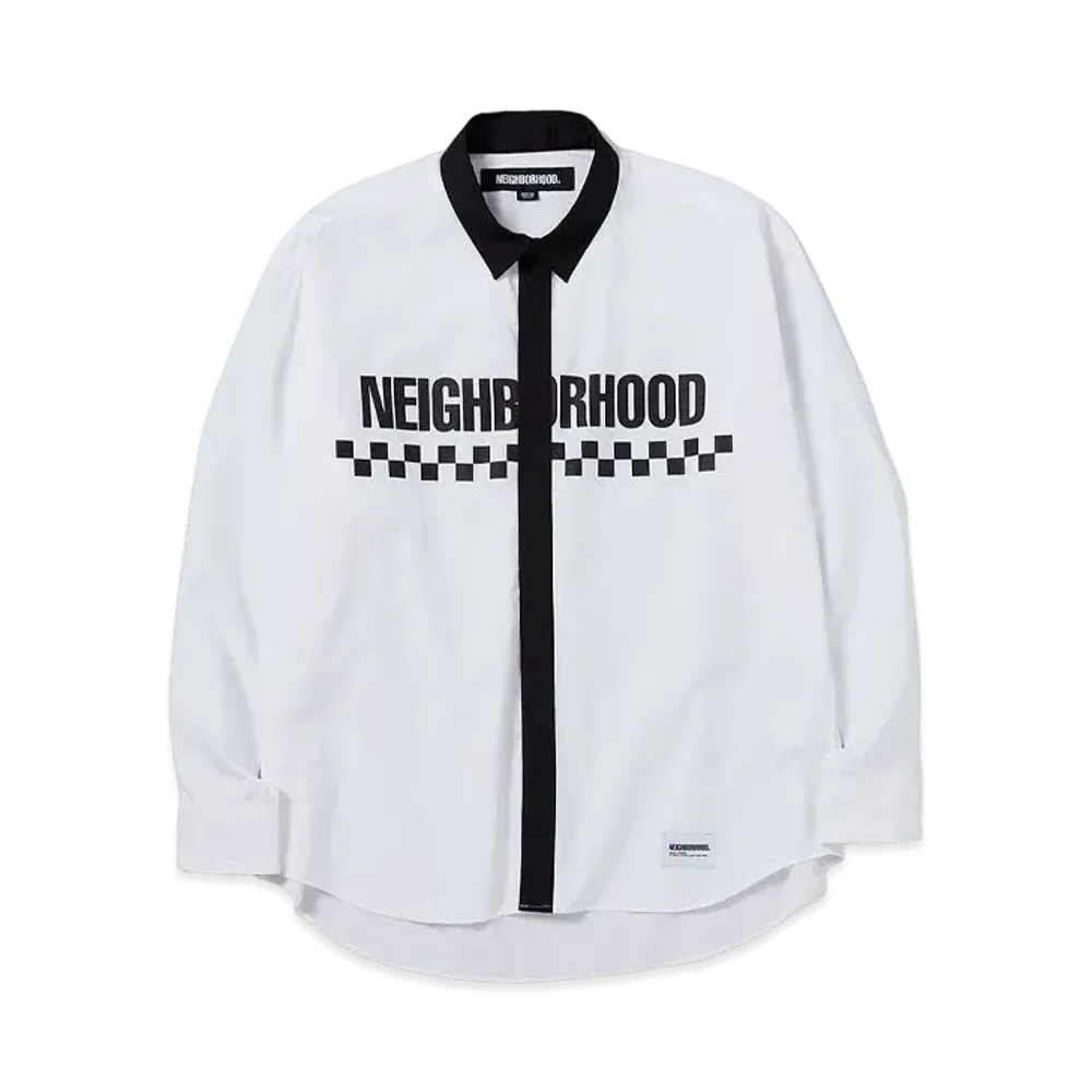 NEIGHBORHOOD 24SS TIE Shirt LS "Black"