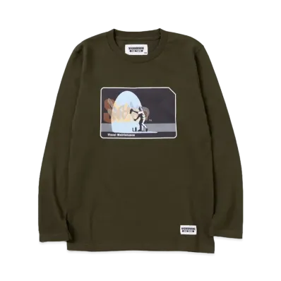 NEIGHBORHOOD x Subware . Tee LS "Olive Drab"