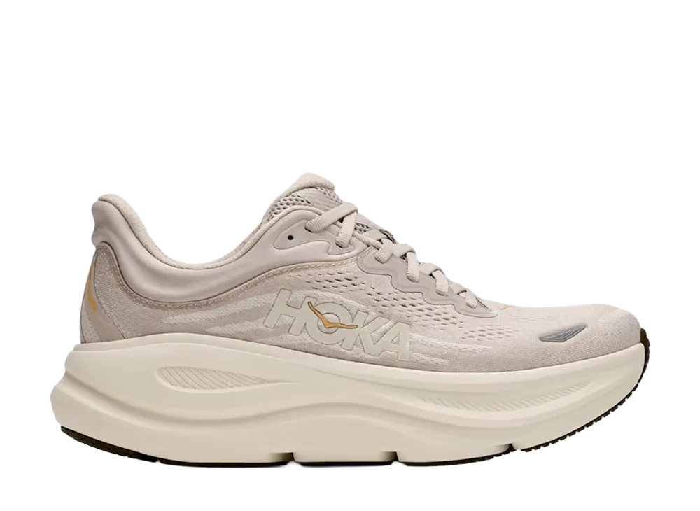 Hoka Women's Bondi 9  "River Rock Gray/Alabaster"