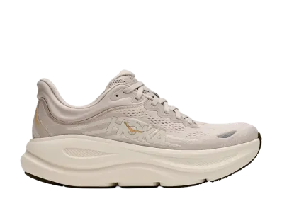 Hoka Women's Bondi 9 "River Rock Gray/Alabaster"