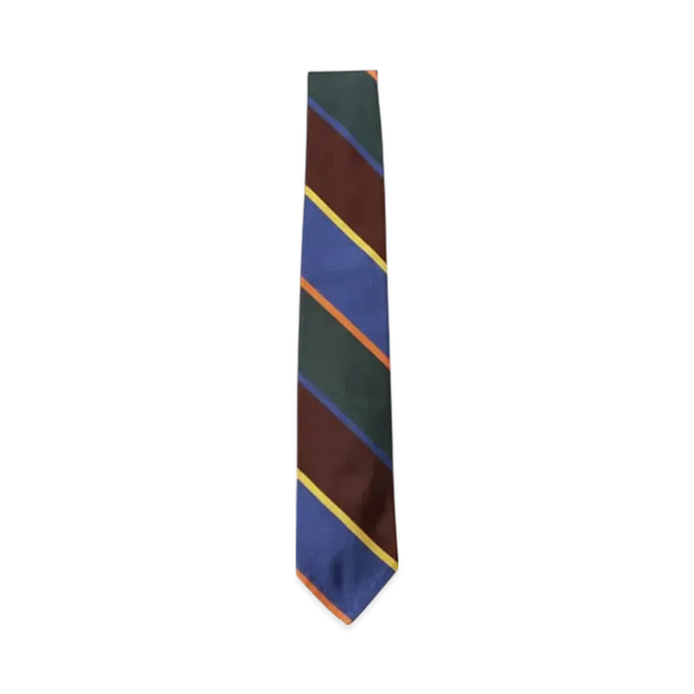 BEAMS Preppy Tie Regimental Stripe "FJW60Col4"