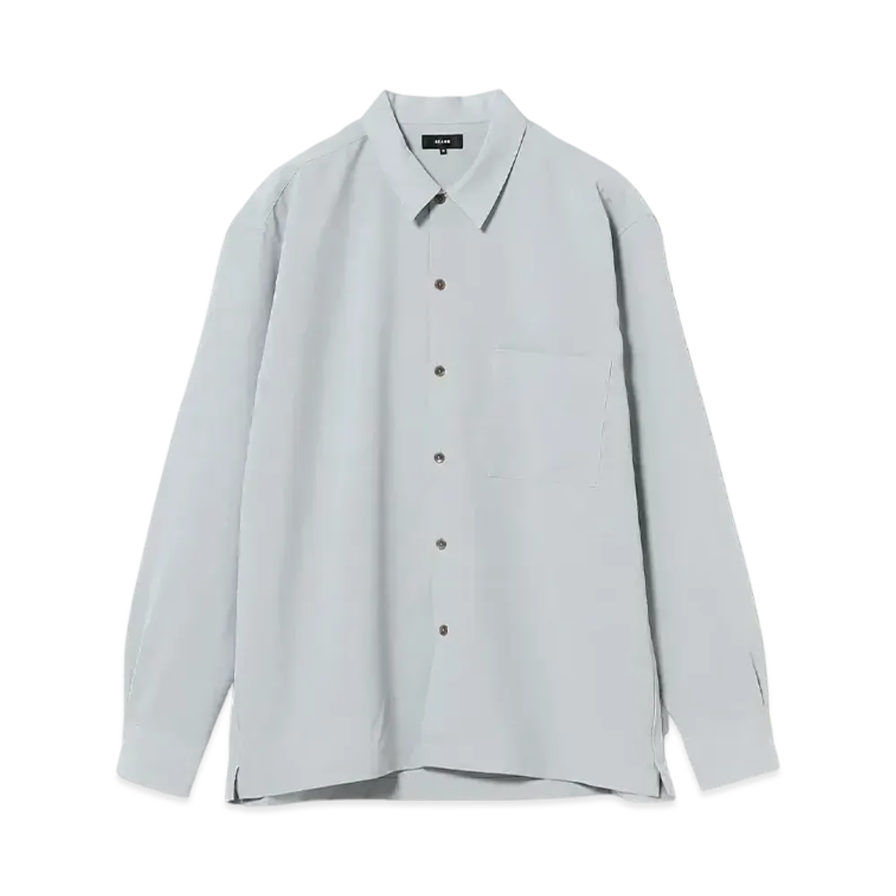 BEAMS Relaxed Fit Reflax Shirt "LightBlue"