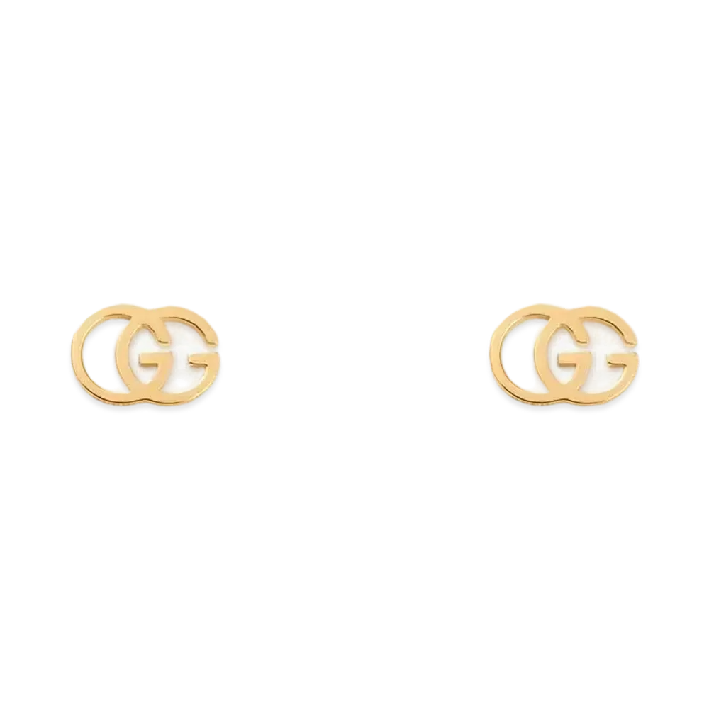 GUCCI GG Studs 18K Earrings "Gold"