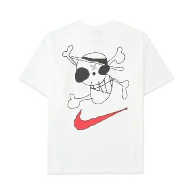 Nike x One Piece Solo Swoosh T-Shirt QS Promise of Battle "White"