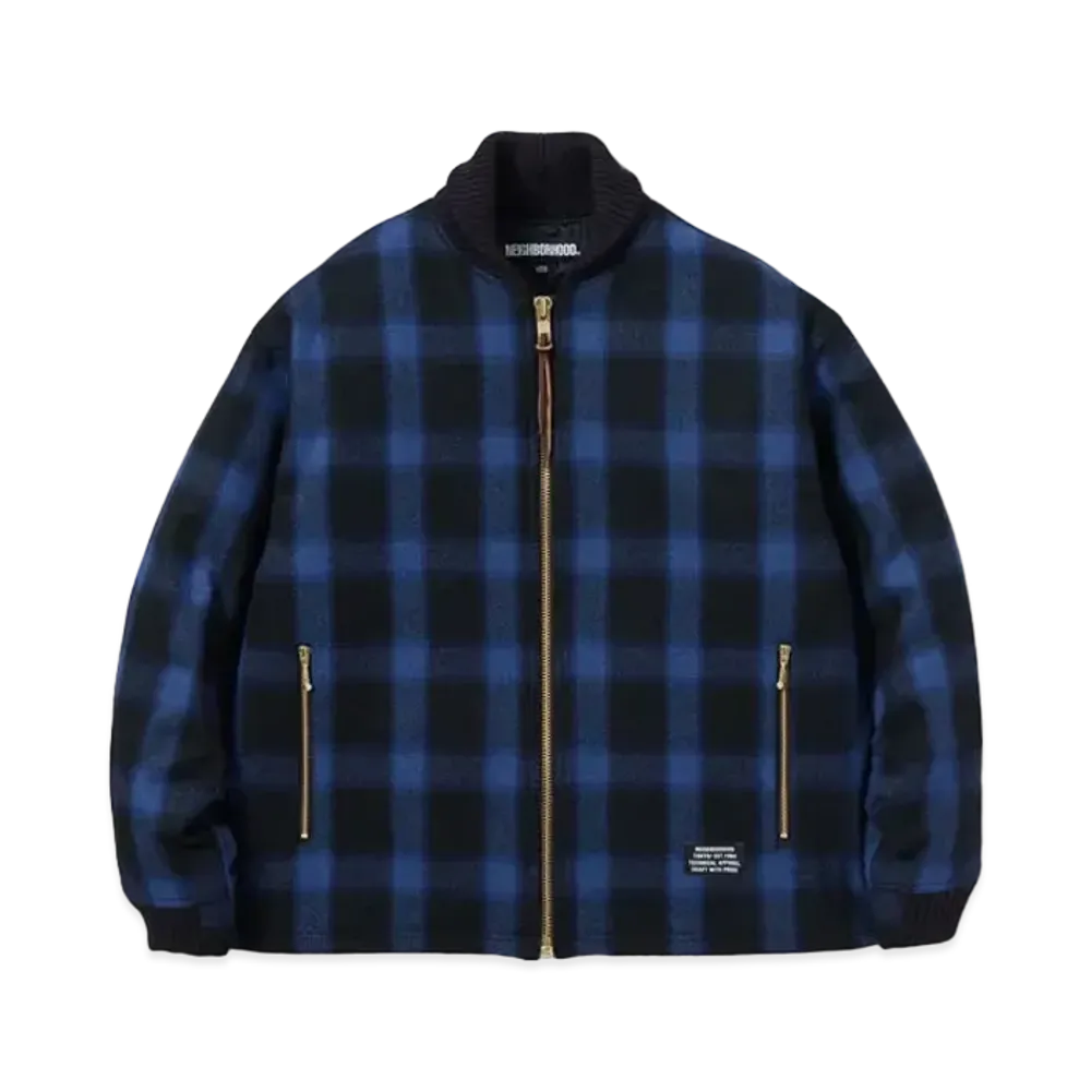 NEIGHBORHOOD Buffalo Check JK . WN "Blue"