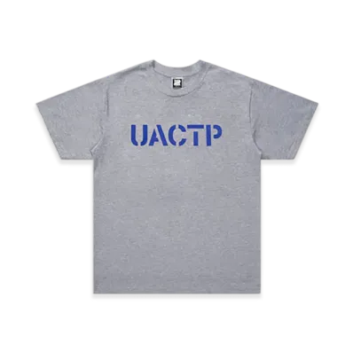 UNDEFEATED UACTP Stencil S/S Tee "Heather Grey"