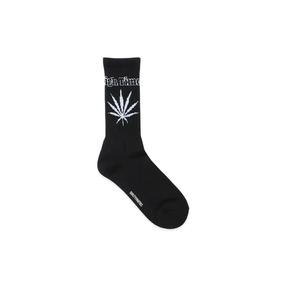 WACKO MARIA x HIGH TIMES Jacquard Socks "Black"