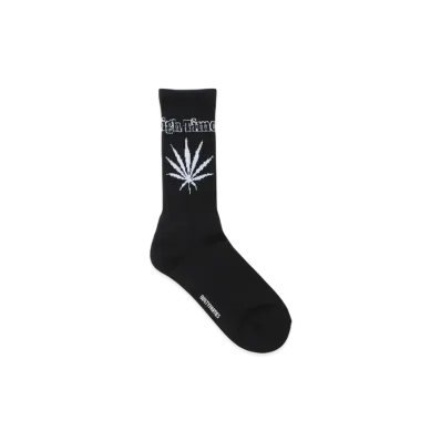 WACKO MARIA x HIGH TIMES Jacquard Socks "Black"